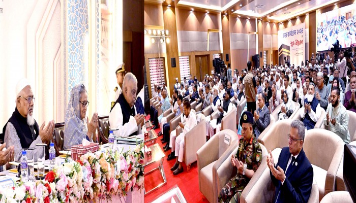 মুসলিম দেশগুলোকে ঐক্যবদ্ধ হওয়ার আহ্বান প্রধানমন্ত্রীর মুসলিম দেশগুলোকে ঐক্যবদ্ধ হওয়ার আহ্বান প্রধানমন্ত্রীর