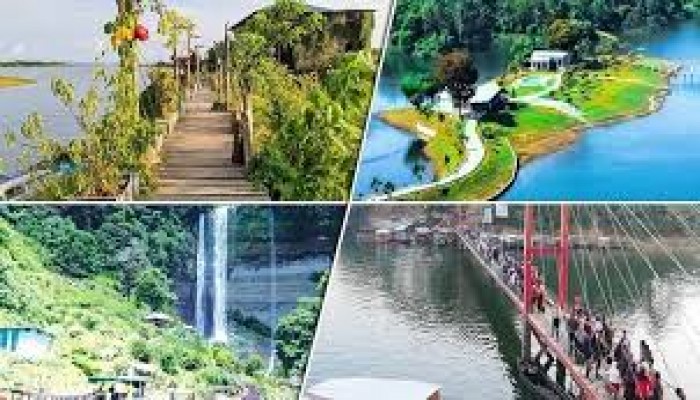 পর্যটকদের পদচারণায় স্বরূপে ফিরেছে রাঙামাটি পর্যটকদের পদচারণায় স্বরূপে ফিরেছে রাঙামাটি