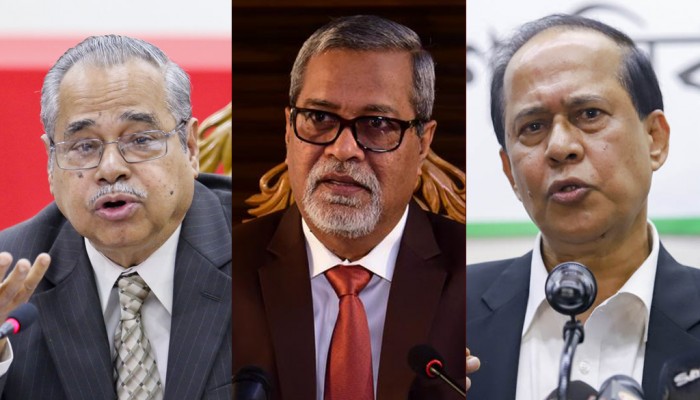 সাবেক তিন সিইসির বিরুদ্ধে মামলায় যুক্ত হলো রাষ্ট্রদ্রোহের অভিযোগ সাবেক তিন সিইসির বিরুদ্ধে মামলায় যুক্ত হলো রাষ্ট্রদ্রোহের অভিযোগ
