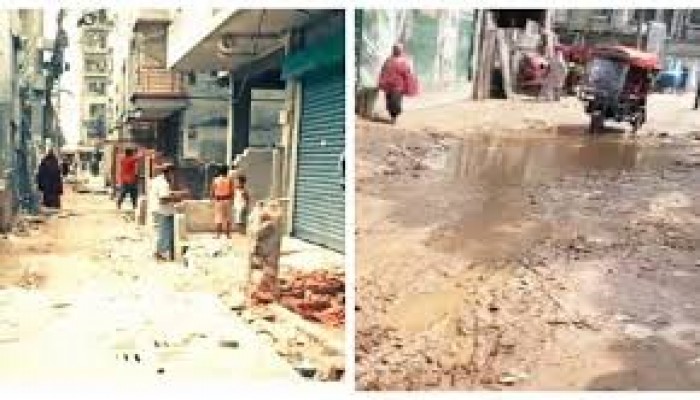 তুরাগের রাস্তাঘাটের বেহালদশা তুরাগের রাস্তাঘাটের বেহালদশা