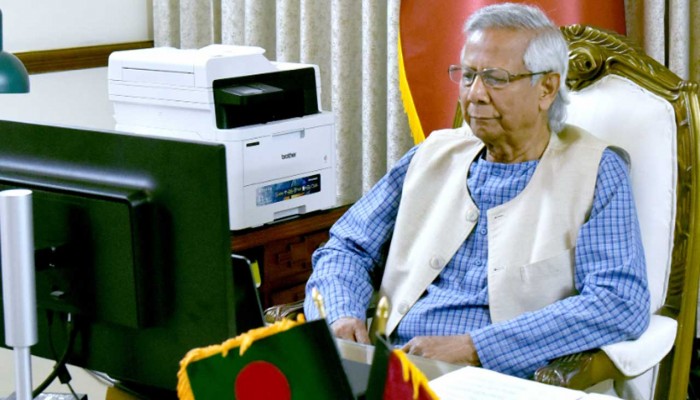 জনগণের ইচ্ছায় সরকার প্রধানের দায়িত্ব নিয়েছি : ড. ইউনূস জনগণের ইচ্ছায় সরকার প্রধানের দায়িত্ব নিয়েছি : ড. ইউনূস