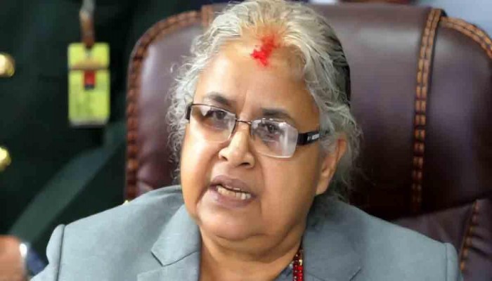 নেপালের অন্তর্বর্তী প্রধানমন্ত্রী হিসেবে শপথ নিলেন সুশীলা কার্কি নেপালের অন্তর্বর্তী প্রধানমন্ত্রী হিসেবে শপথ নিলেন সুশীলা কার্কি